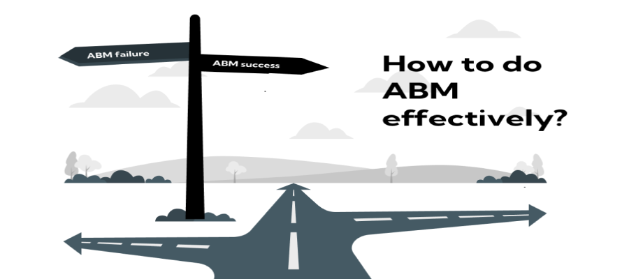 Banner image of the blog "how to do ABM effectively?"