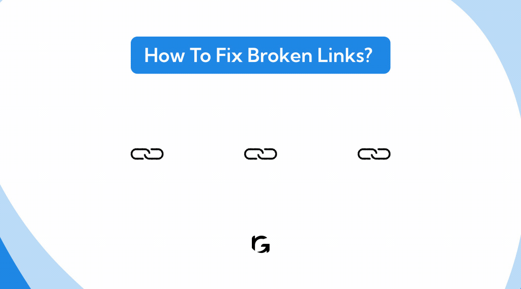 How to fix broken links? 