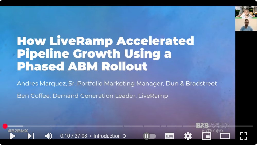 liveramp - ABM metrics